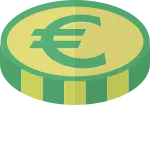 Casino Coin SVG Icon